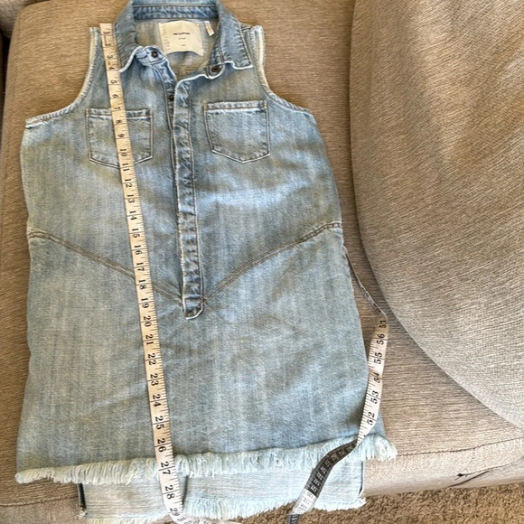 One teaspoon KIDS MINI denim BRAXTON DRESS size 9-10 - Picture 5 of 13